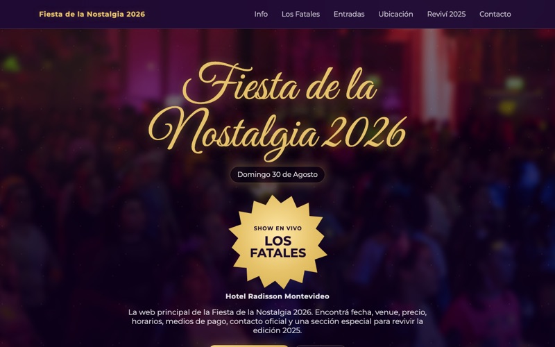 La Fiesta de la Nostalgia